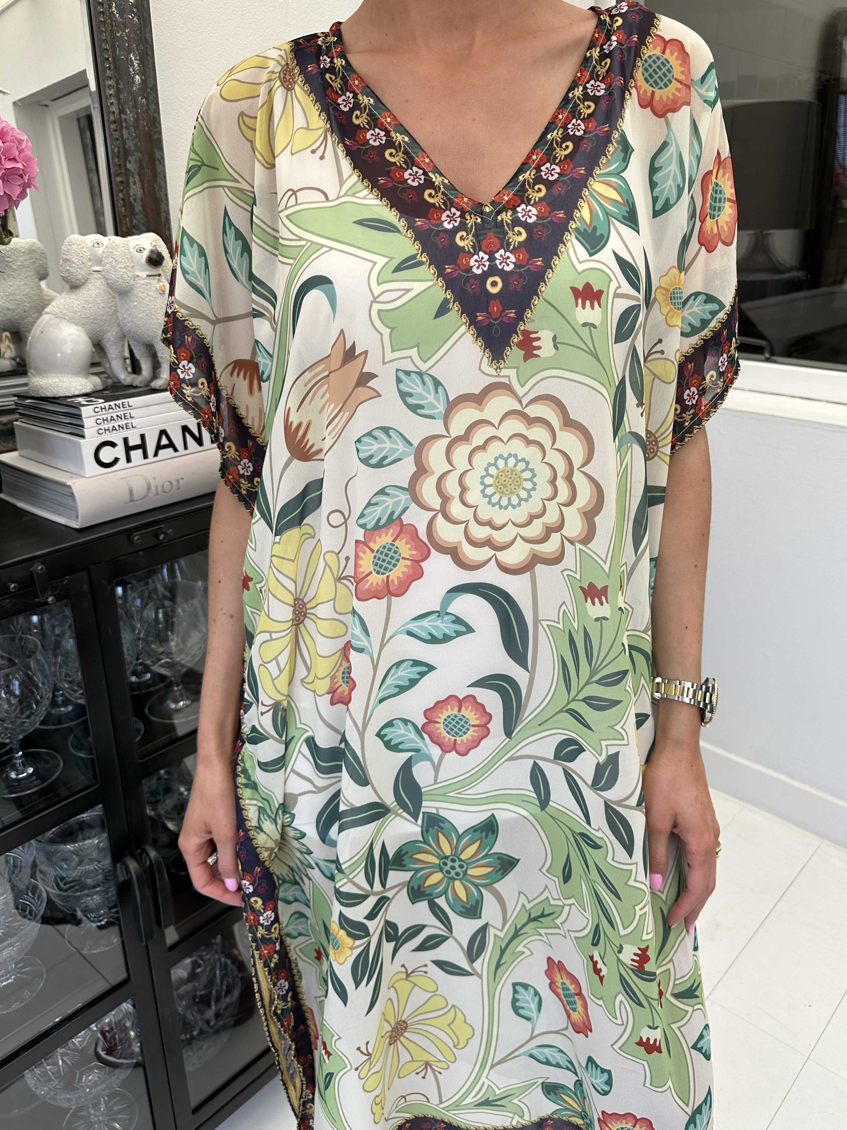 Marta - Lang tunika med mønster